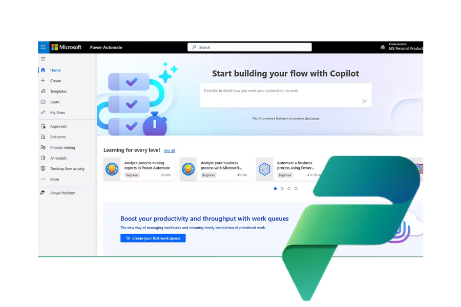 Microsoft Power Platform with Copilot